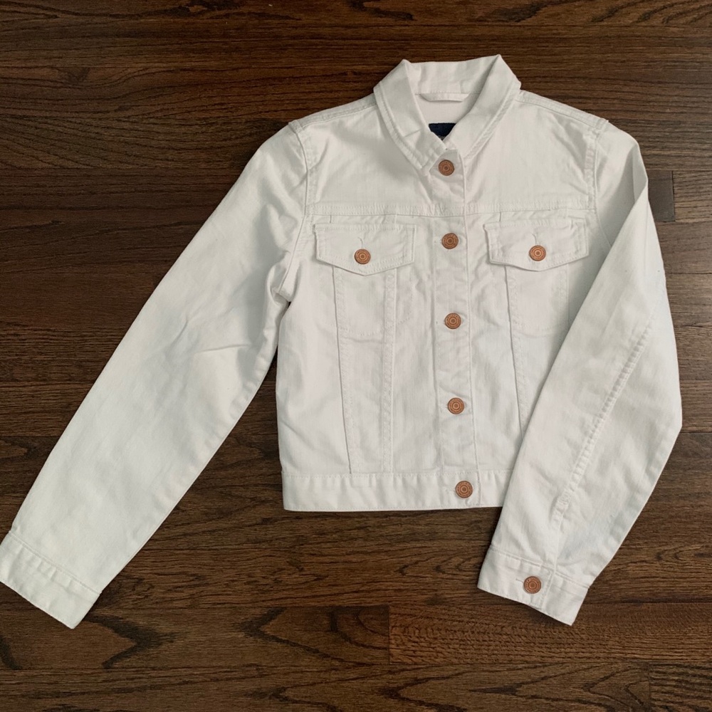 White Denim Jacket